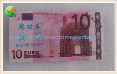 Ursprünglicher Medien-Test ATMs DieboldParts von Euro 10 Größe selben mit den wirklichen Anmerkungen