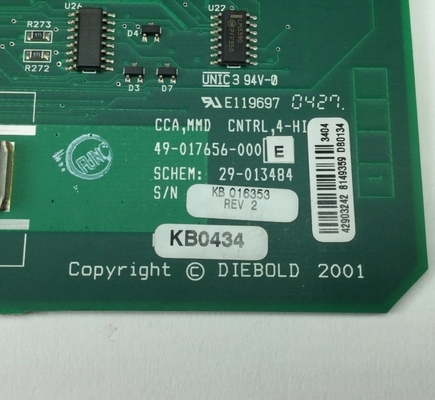 Diebold 49-017656-000E CCA-Steuerplattenkarte PCB-ATM-Teile