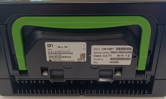 1750301684 01750301684 Teile für Geldautomaten DN 200 N906 Diebold Nixdorf AIC ALL IN CASSETTE CONV Geldautomaten Ersatzteile