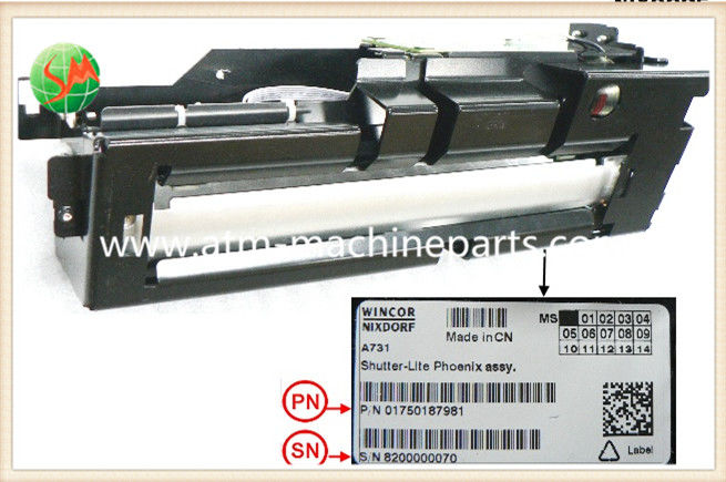 01750187981 Teile 1750187981 Wincor Nixdorf AUSGANGS-FENSTERLADEN V.6 Fensterladen Lite-Zus PC280