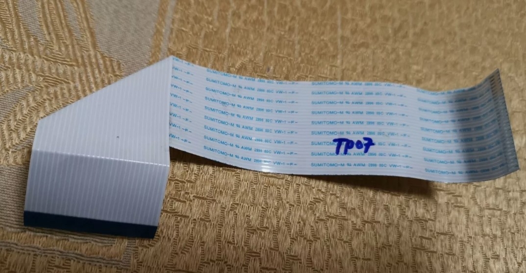 Wincor Nixdorf TP07 Flachkabel mit thermischem Druckkopf
