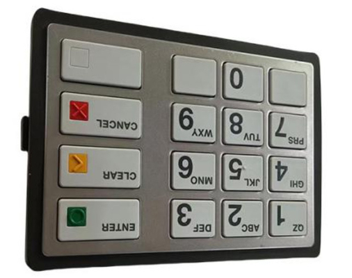 49249441768A 49-249441-768A Geldautomaten Teile Tastatur Diebold EPP7 PCI-Plus LGE ST STL HTR ENG(US) Geldautomaten Ersatzteile